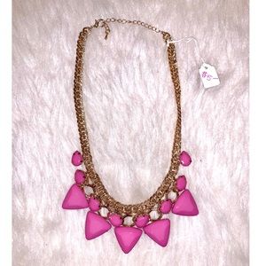 Chainlink Pink Necklace